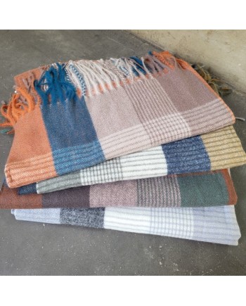 Echarpe épaisse à carreaux