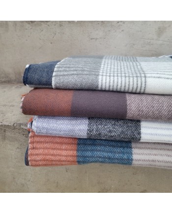 Echarpe épaisse à carreaux