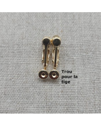 Adaptateur percé pour clip