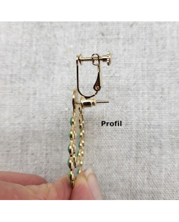 Adaptateur percé pour clip