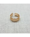 Bague ajourée Argent ou Plaqué Or