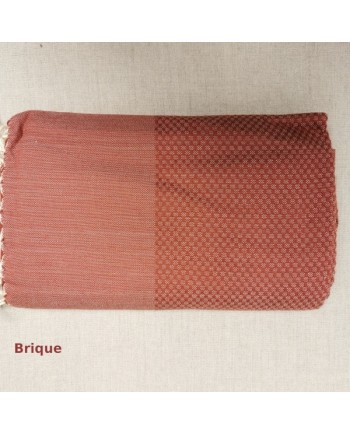 gamme de fouta nid d'abeille unie 