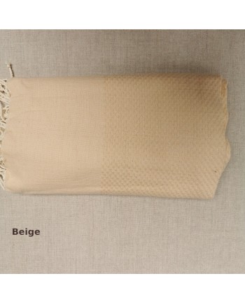 gamme de fouta nid d'abeille unie 