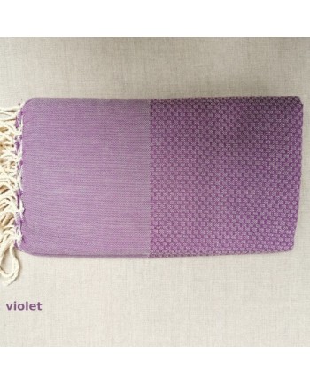 gamme de fouta nid d'abeille unie 