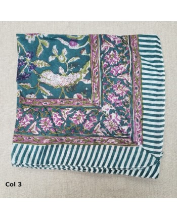 Foulard carré indien petite taille