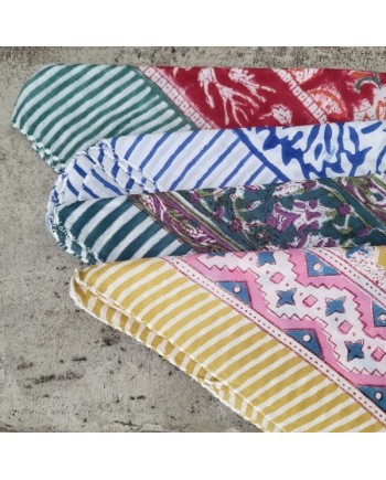 Foulard carré indien petite taille