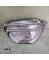 Sac Banane cuir métallisé