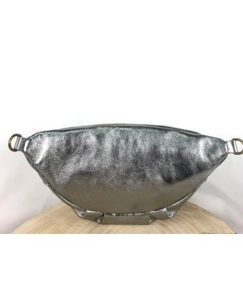 Sac Banane cuir métallisé