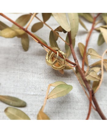 Petites créoles ciselés