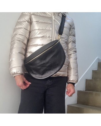 Maxi banane peau ou cuir