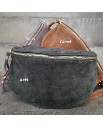 Maxi banane peau ou cuir