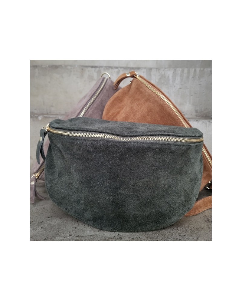 Maxi banane peau ou cuir