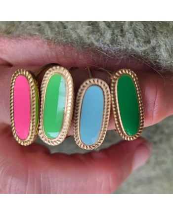 Bague Acier coloris vif