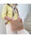 Sac seau en maille de coton