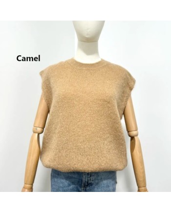 Pull Col rond Sans manche