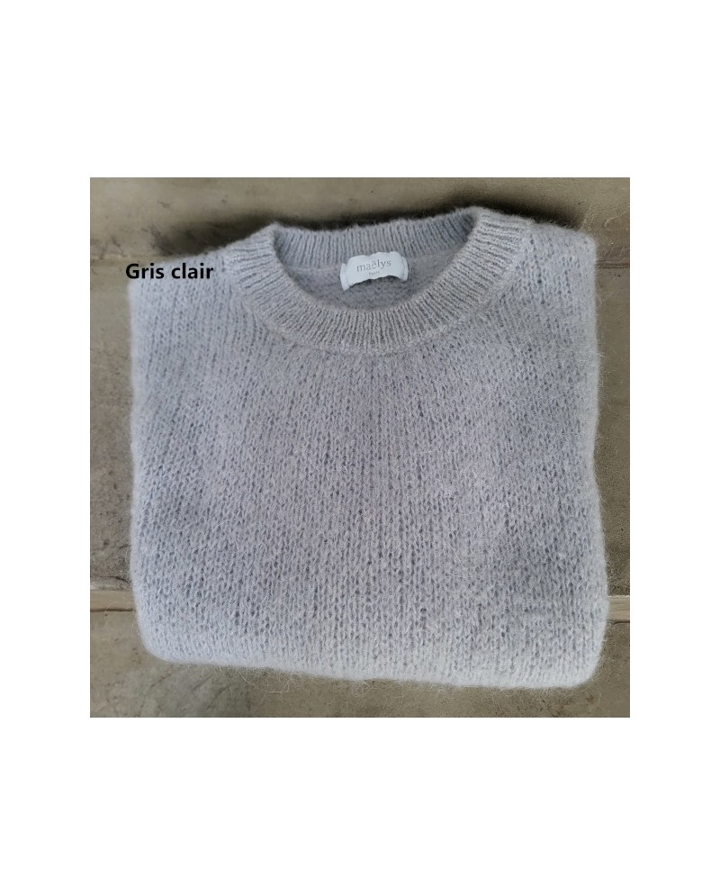 Pull Col rond Sans manche