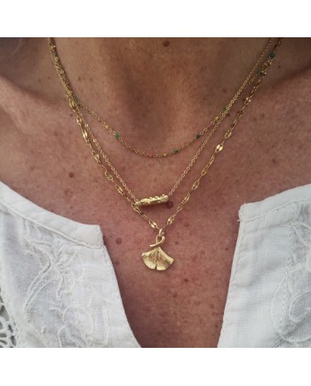 Trio de colliers à breloques