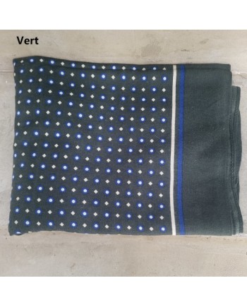 Foulards homme imprimé rond