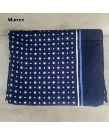 Foulards homme imprimé rond