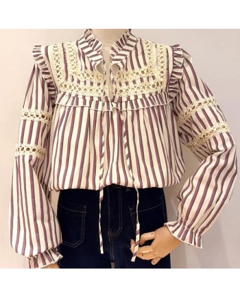 Tunique coton détail ajouré