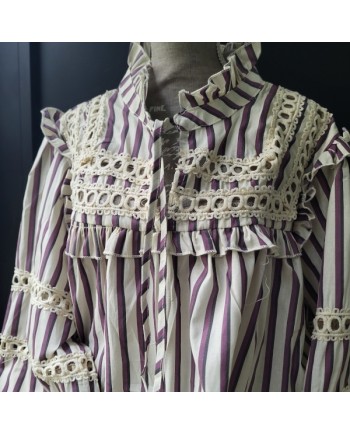 Tunique coton détail ajouré