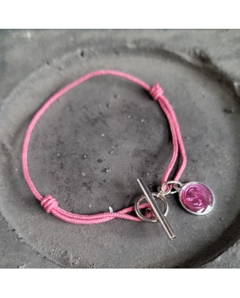 Bracelet religieux fermoir argent et médaille miraculeuse, cadeau catho