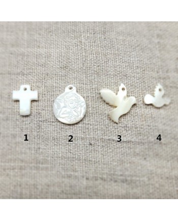 Jonc religieux plaqué or 3 microns – Fête de la Foi | Médaille & nacre