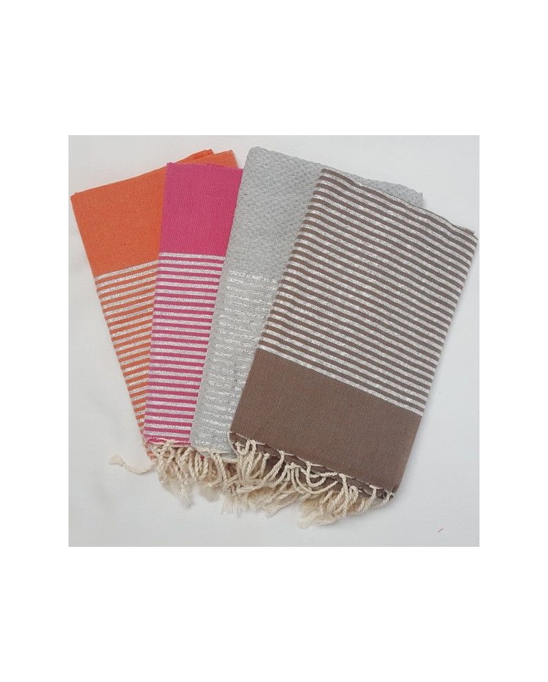 Les foutas lurex plates 