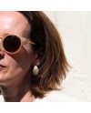 Boucles d’oreilles goutte en résine & acier inoxydable, Légères et élégantes