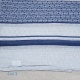 Foulard coton imprimé marine
