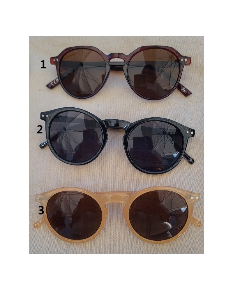 Lunettes de soleil unisexes classiques et tendance- Catégorie 3