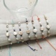 Bracelet nacre ronde et perles