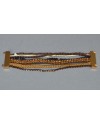 Bracelet multi rangs couleurs