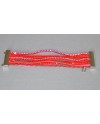 Bracelet multi rangs couleurs