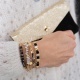 Bracelet chaîne et perles japonnaises