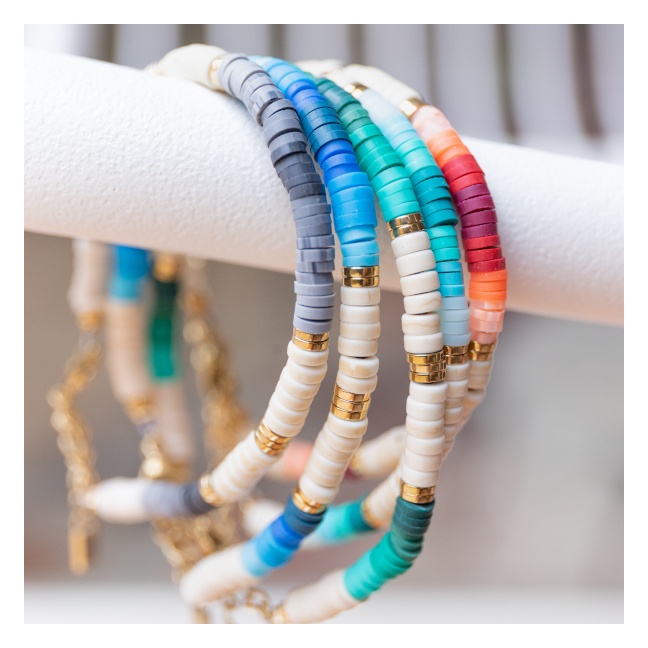 Tuto Bracelet pour femme avec des perles colorées - Perles & Co