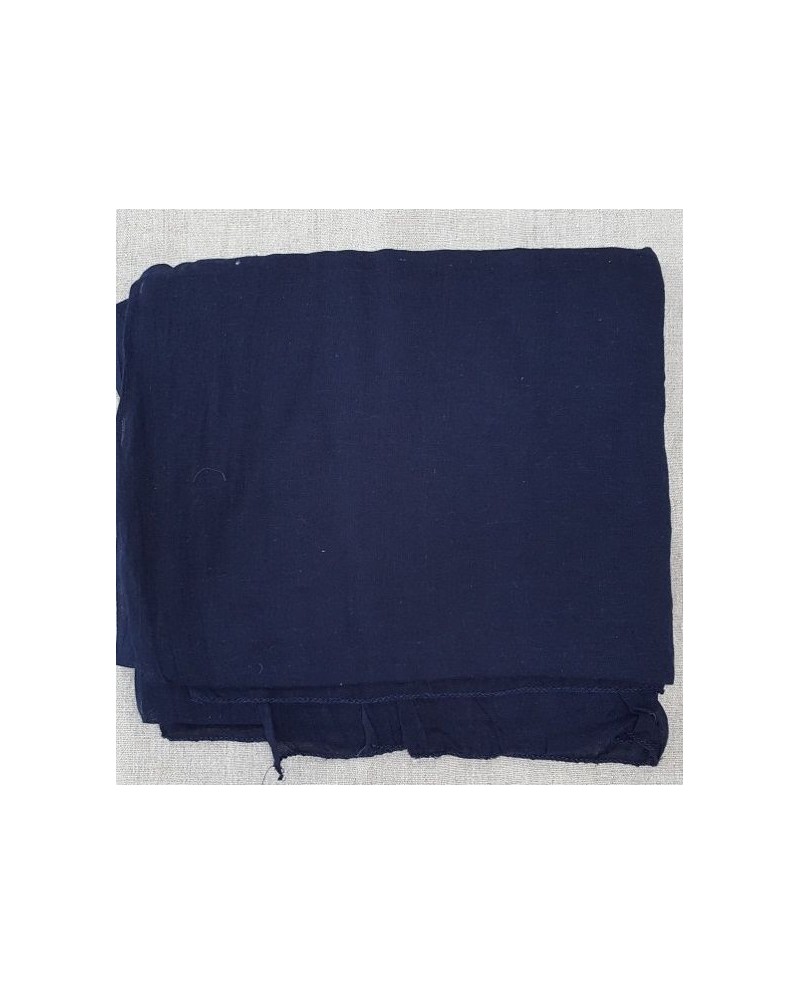 Cheche coton bleu marine