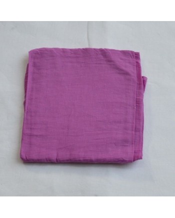 Cheche coton rose fushia