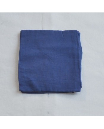 Cheche coton bleu vif