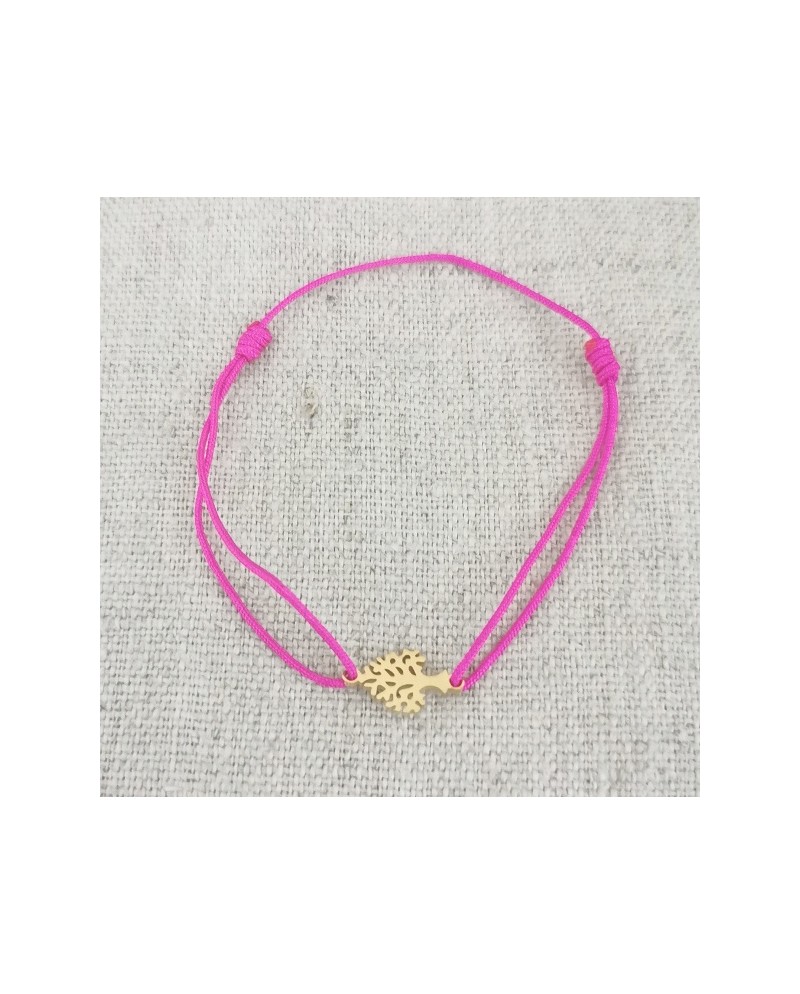 Bracelet coeur arabesque argent