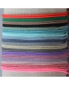gamme de lacet coton fin