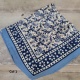 Echarpe imprimé "Block-print" coton
