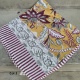 Echarpe imprimé "Block-print" coton