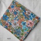 foulard imprimé fleuri