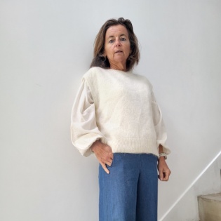 Pull Col rond Sans manche