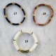 Bracelet perles tissés sur lien elastique