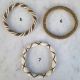 Bracelet souple en perles tissées colorées