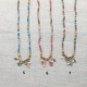 Collier fin et perles naturelles
