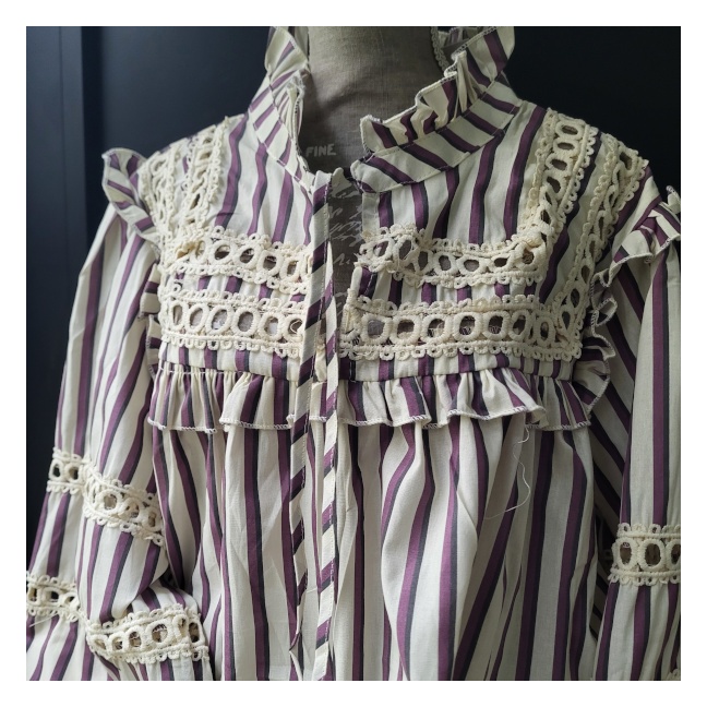 Tunique coton détail ajouré