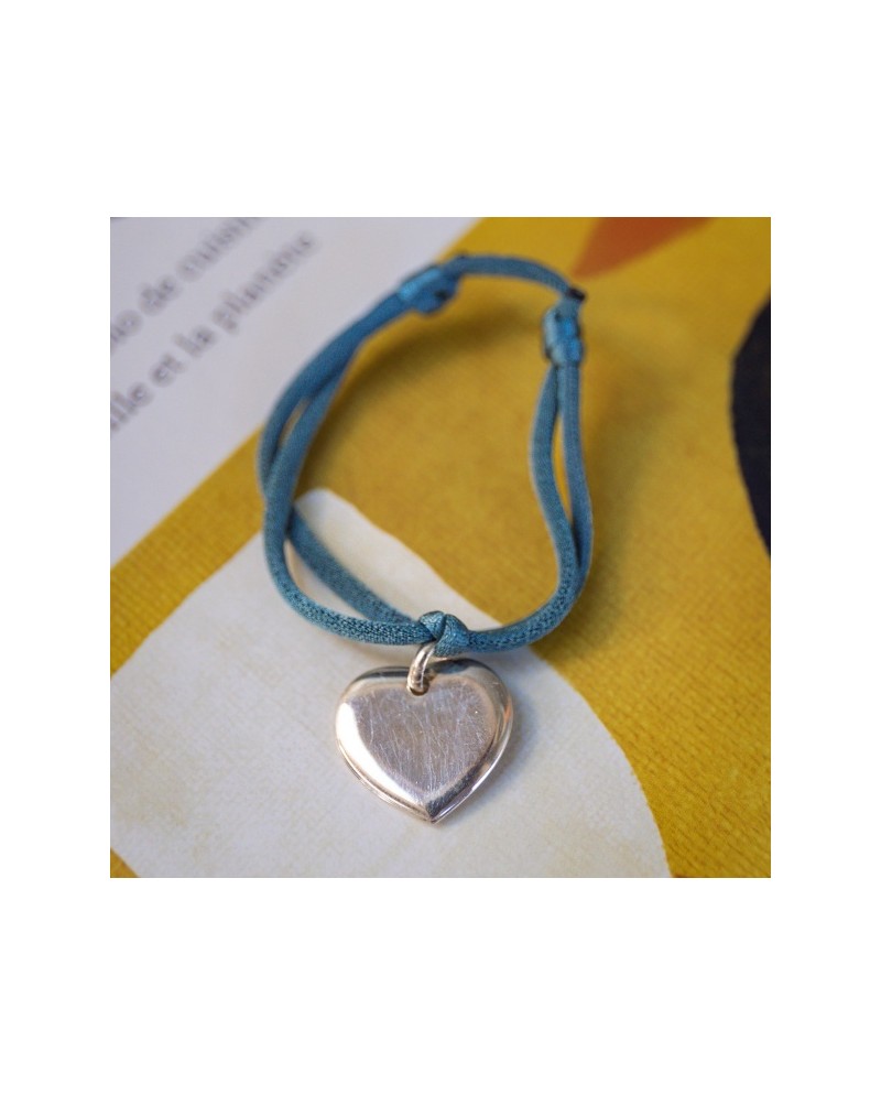 Bracelet étoile plaqué Or sur lien elastique double tour 